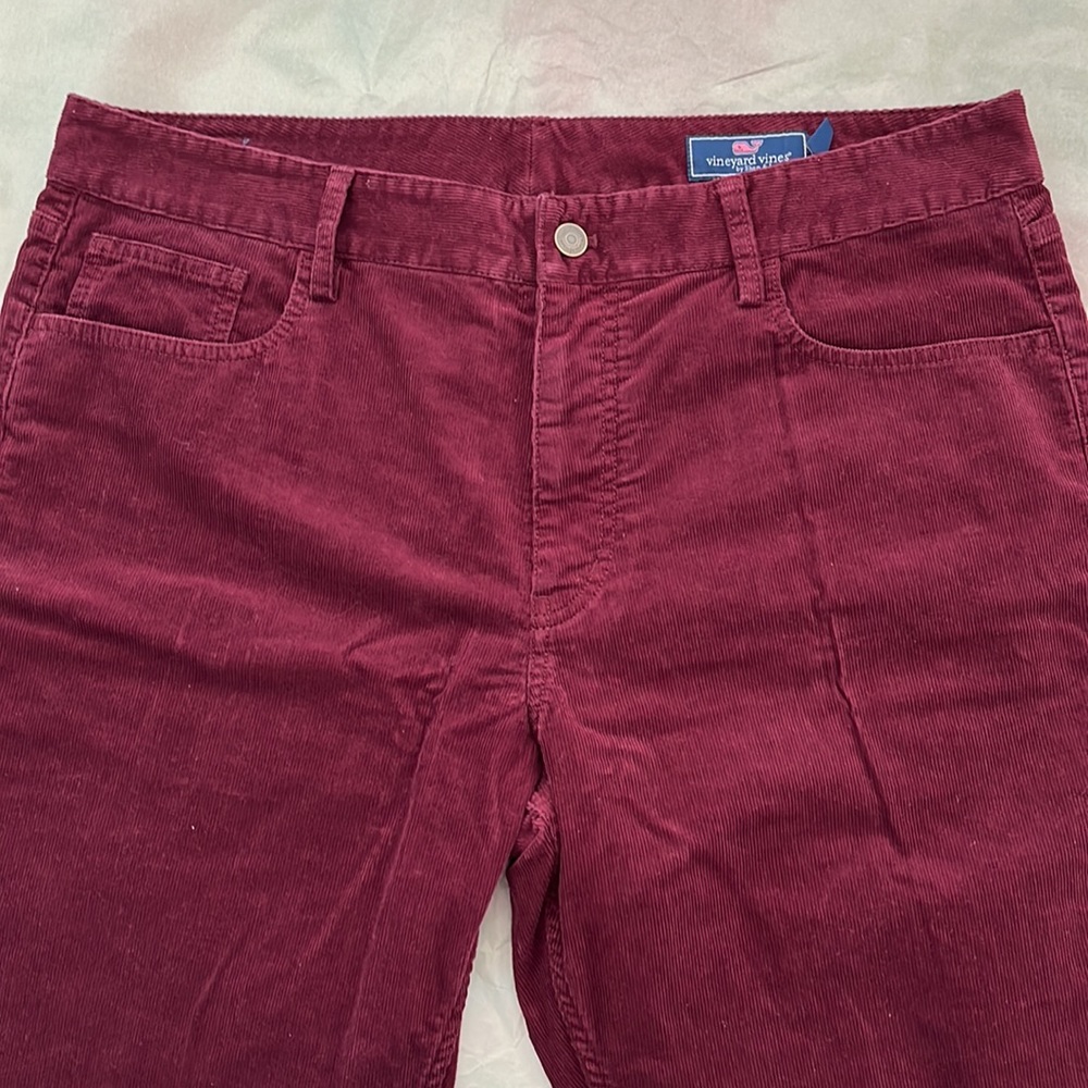 LIKE NEW Vineyard Vines Mens Corduroys 36x32 Slim Fit